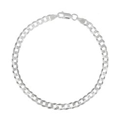 Pulseira Masculina Elo Grumet em Prata 925 - PU28 - Tarciana Joias