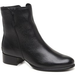 BOTA CANO BAIXO COURO CARNEIRO PRETO - Mezzo Punto