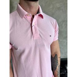 CAMISETA GOLA POLO BASICA TOMMY ROSA BEBE - PoloTo... - BEM VINDOS 