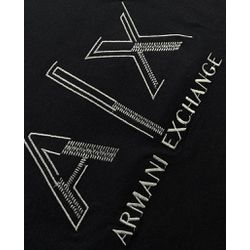 Camiseta Armani Malha Tanguis Pima Preto Detalhes ... - BEM VINDOS 