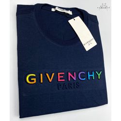 Camiseta Givenchy Básica Malha Tanguis Pima Chumbo... - BEM VINDOS 