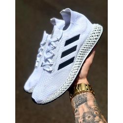 TENIS AD 4DFDW BRANCO COM PRETO - 4D-04 - BEM VINDOS 