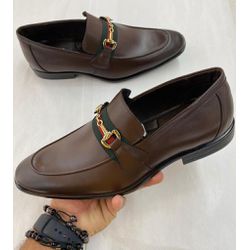 SAPATO SOCIAL GUCCI MARROM - GUCCISOCIAL - 01 - BEM VINDOS 