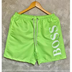 Short Praia Masculino Hugo Boos Verde lima - shugo... - BEM VINDOS 