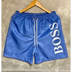 Short Praia Masculino Hugo Boos Azul Royal. - shug... - BEM VINDOS 