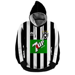 Moletom Time de Futebol Carioca Botafogo Listrado ... - BEM VINDOS 