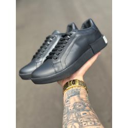 TENIS DOLCE GABBANA PORTOFINO PRETO/PRETO - DOL-01... - BEM VINDOS 