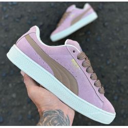 Tênis Masculino Puma Suede Rosa e Marrom - TenisPu... - BEM VINDOS 