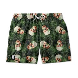 SHORT PRAIA VERDE E PRETO - SH1021 - BEM VINDOS 