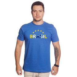 Camisa Copa Seleção Masculina Azul - TechMalhas