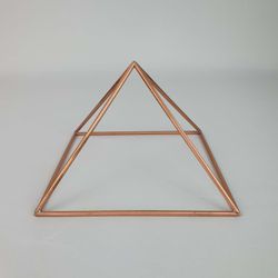 Pirâmide Cobre 13 cm - PIR13 - LOJA TERAPEUTA LUCIANA SILVEIRA