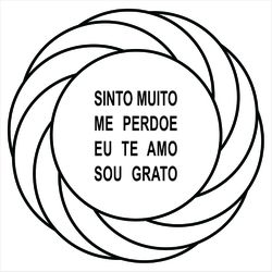 Gráfico Turbilhão com Ho’oponopono PS PVC - PSTURB... - LOJA TERAPEUTA LUCIANA SILVEIRA