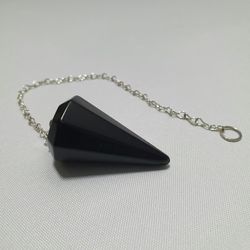 Pêndulo de Obsidiana Negra - 24.11 - LOJA TERAPEUTA LUCIANA SILVEIRA