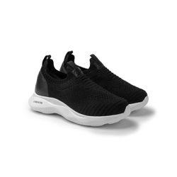 Tenis Infantil Laroche Ultra Light Knit - Preto - ... - TESTAAEI