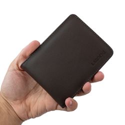 Carteira Laroche Premium Masculina em Couro - Café... - TESTAAEI