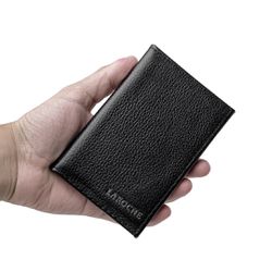 Porta Documento Laroche em Couro Floater - Preto -... - TESTAAEI