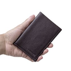 Porta Documento Laroche em Couro Floater - Café - ... - TESTAAEI
