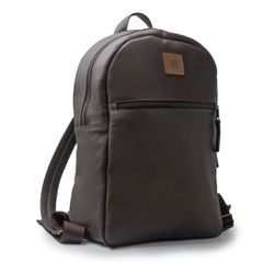 Mochila de Couro Laroche - Marrom - 02183-3277 - TESTAAEI