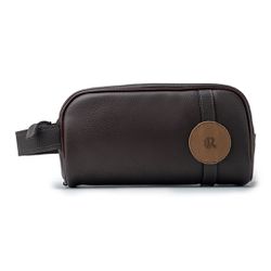 Necessaire Masculina em Couro Laroche - Marrom - 0... - TESTAAEI