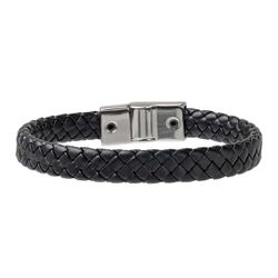 Pulseira Trançada Laroche Trançada de Couro Mascul... - TESTAAEI