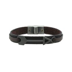 Pulseira Seta Laroche de Couro Masculina - Marrom ... - TESTAAEI