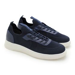 Sapatenis Masculino Apolo em Knit - Marinho - 0801... - TESTAAEI