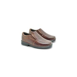 Sapato Social Fortaleza Babie Couro - Brown - 0268... - TESTAAEI