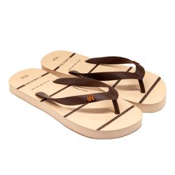 Chinelo Laroche Cairo - Tira Marrom - 023002-3667 - TESTAAEI