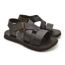 Sandália Masculina Toledo Café - 04612-2781 - TESTAAEI