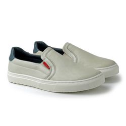 Slip On Iate Masculino Connect em Couro - Neve - 0... - TESTAAEI