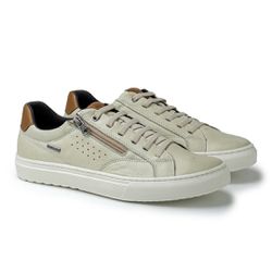 Sapatenis em Couro Casual Masculino Connect - Neve... - TESTAAEI