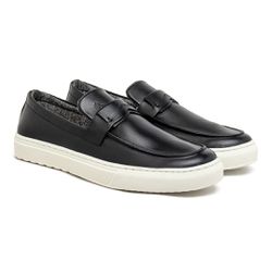 Slip On Loafer Laroche Connect em Couro - Preto - ... - TESTAAEI