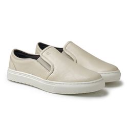 Slip On Yate Masculino Connect em Couro - Neve - 0... - TESTAAEI