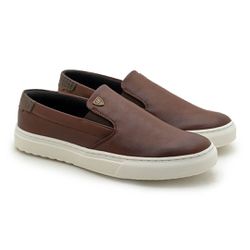 Slip On Masculino LRC Connect - Brown - 07342k-344 - TESTAAEI