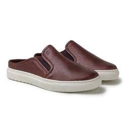 Mule Masculino Connect em Couro - Brown - 07350-18... - TESTAAEI