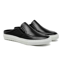 Mule Masculino Laroche Connect em Couro - Preto - ... - TESTAAEI