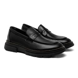 Sapato Loafer Laroche Everest em Couro - Preto - 0... - TESTAAEI
