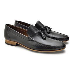 Sapato Italiano Firenze em Couro Preto Laroche - 0... - TESTAAEI