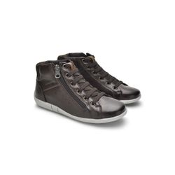 Sapatenis Caym Infantil Em Couro - Café - 06280-29... - TESTAAEI