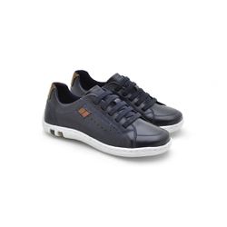 Sapatenis Infantil Pix em Couro - Royal - 06360-33... - TESTAAEI