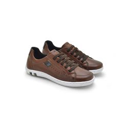 Sapatenis Infantil Pix em Couro - Brown - 06360-33... - TESTAAEI