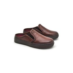 Babuche Infantil Stratus em Couro - Brown - 07853K... - TESTAAEI