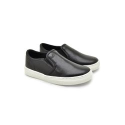 Slip On Yate Infantil Stratus em Couro Preto - 078... - TESTAAEI