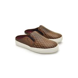 Babuche Infantil Stratus em Couro - Brown - 07953-... - TESTAAEI