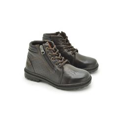 Bota Infantil em Couro Vacanza - Café - 05563-2867 - TESTAAEI