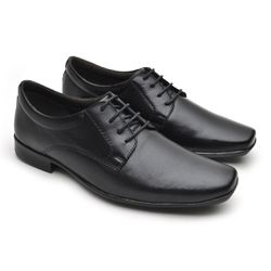 Sapato Social Fortaleza Couro - Preto - 02603-257 - TESTAAEI