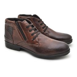 Bota Saara em Couro - Brown - 02804-2632 - TESTAAEI