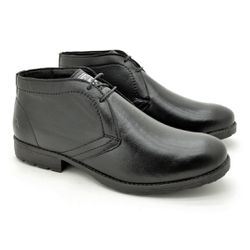 Bota Saara em Couro - Preto - 02818-1625 - TESTAAEI