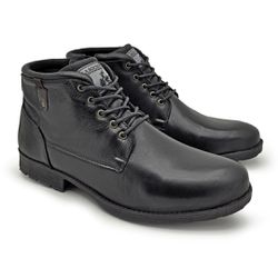 Bota Saara em Couro - Preto - 02819-2630 - TESTAAEI
