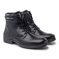 Bota Saara em Couro - Preto - 02826-2612 - TESTAAEI